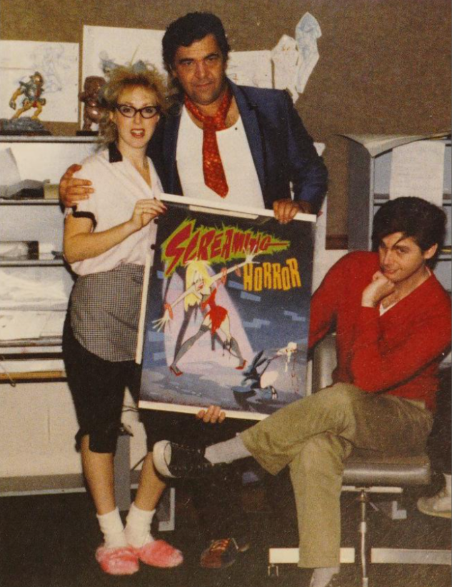 radiodormouse's tweet image. The dynamite eighties creative team of Ralph Bakshi, his faith butler Linda Gerlack, and John Kricfalusi the Boy Wonder! #AnimationLegends