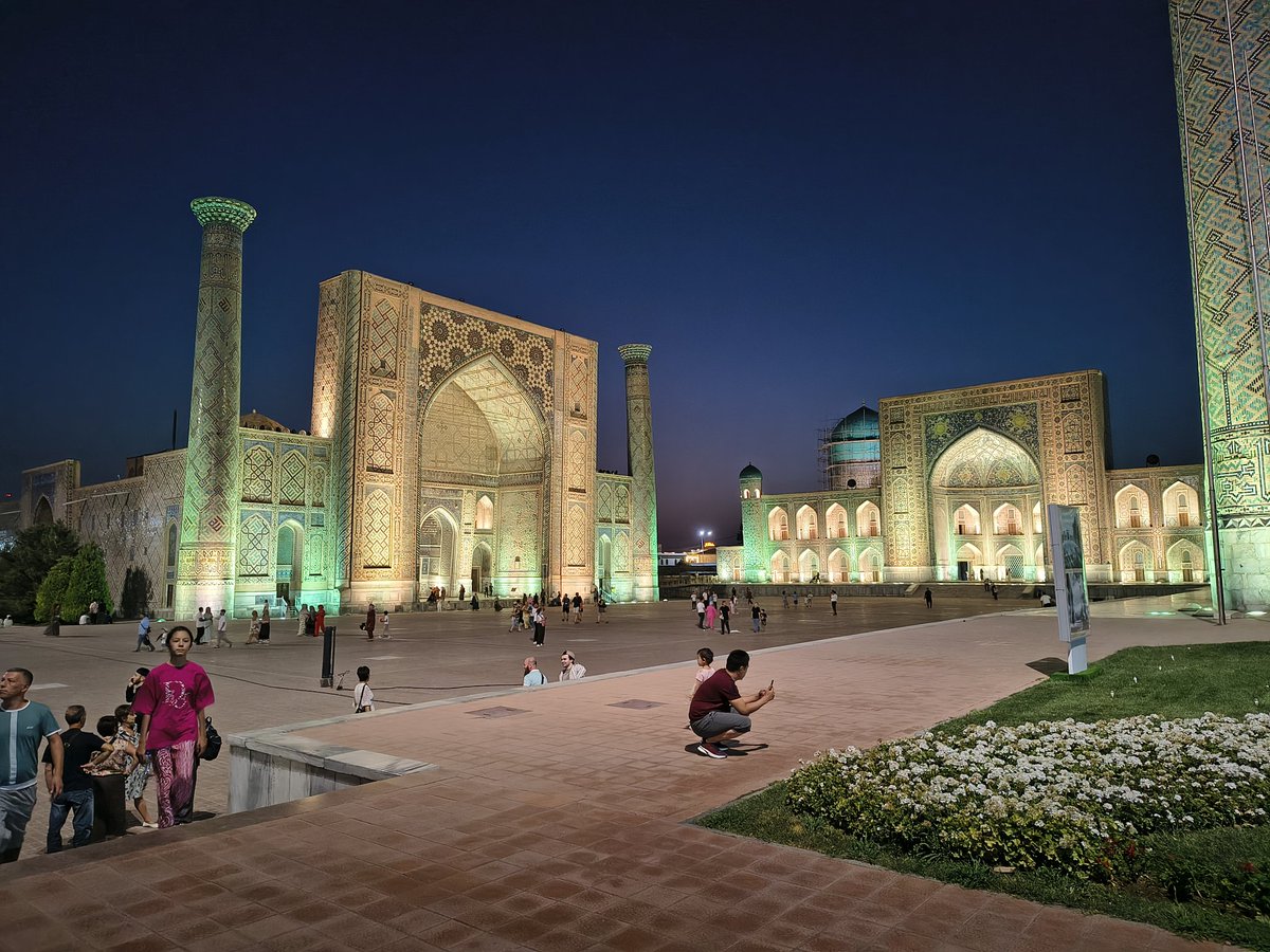 I miei saluti dalla leggendaria ed incantevole Samarcanda.