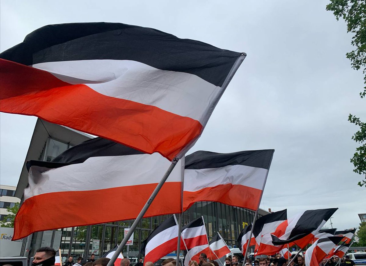 Eindrücke von der gestrigen Demonstration in #Münster.

#DieHeimat #JN