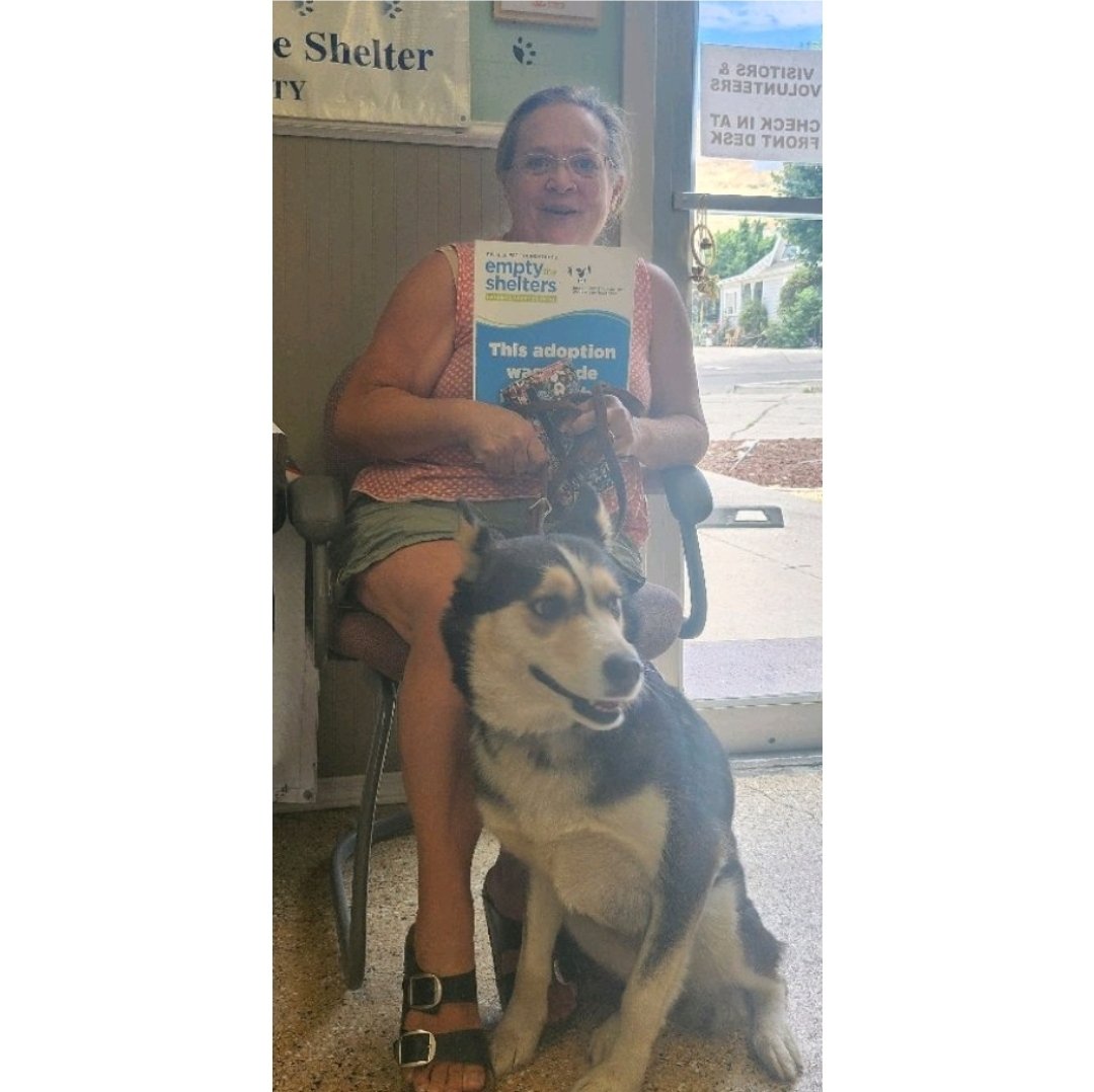 PAWSPendletonOR (@pawspendletonor) on Twitter photo And now, our first adoption, thanks to <a href="/BISSELLPets/">BISSELL Pet Foundation πΆπ±</a> 's Summer National Empty the Sheltersβ’ event! Congratulations to Juno (aka Murphey).
July 5th through 19th, we will have $70 adult dog adoption fees and $35 adult cat adoption fees! #adoptdontshop #dogs And now, our first adoption, thanks to <a href="/BISSELLPets/">BISSELL Pet Foundation πΆπ±</a> 's Summer National Empty the Sheltersβ’ event! Congratulations to Juno (aka Murphey).
July 5th through 19th, we will have $70 adult dog adoption fees and $35 adult cat adoption fees! #adoptdontshop #dogs