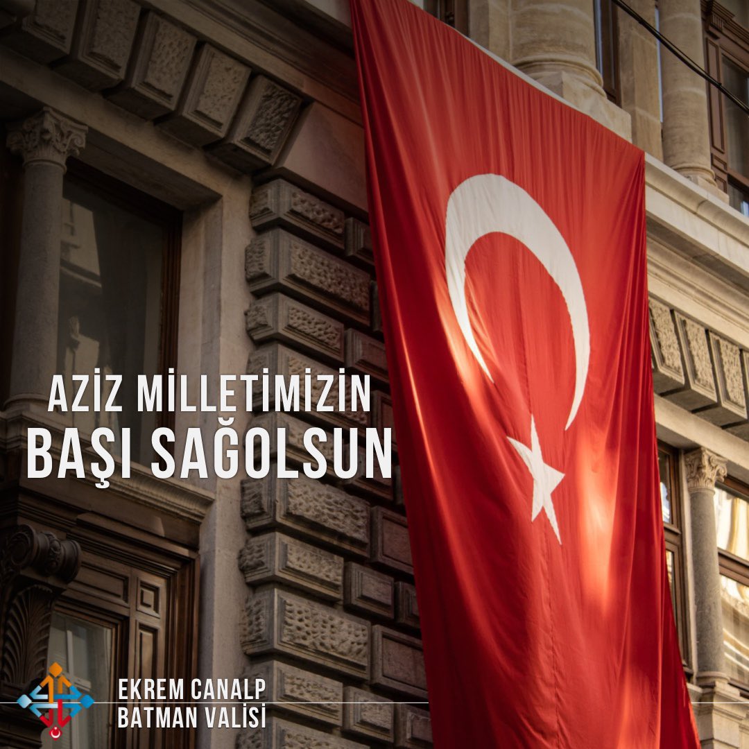 28 Mayıs 2022 tarihinde şehit edilen kahramanımız Piyade Üsteğmen Nuri Melih Bozkurt’un naaşını ararken Şehit olan kahraman askerlerimize Allah’tan rahmet; kederli ailelerine ve kahraman ordumuza başsağlığı ve sabırlar diliyorum.🇹🇷

Aziz Milletimizin başı sağolsun.🇹🇷