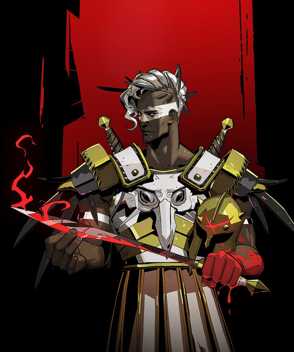 AdrianArt96's tweet image. 🩸Little fun render I did of my 3D Ares from Hades🩸