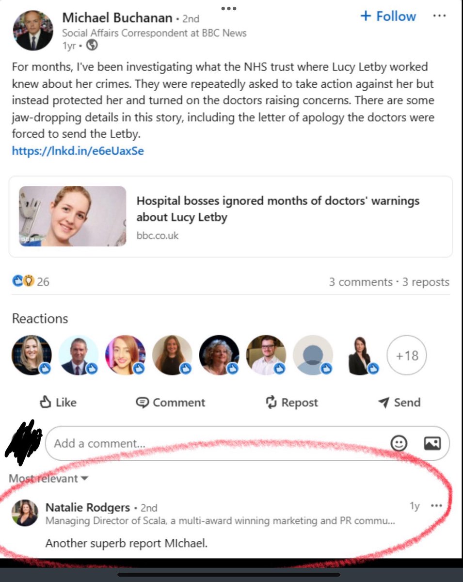 Northern Lass (@northerness) on Twitter photo <a href="/DebbieKennett/">Debbie Kennett 🧬🌳</a> <a href="/ClarkeMicah/">Peter Hitchens</a> Yes, isn’t it remarkable that a BBC correspondent - supposedly impartial - would give their name to a testimonial for print on PR agency promo material. A PR agency that’s working for one side of a high profile story they’re covering, which is mentioned in the testimonial….🧐 <a href="/DebbieKennett/">Debbie Kennett 🧬🌳</a> <a href="/ClarkeMicah/">Peter Hitchens</a> Yes, isn’t it remarkable that a BBC correspondent - supposedly impartial - would give their name to a testimonial for print on PR agency promo material. A PR agency that’s working for one side of a high profile story they’re covering, which is mentioned in the testimonial….🧐