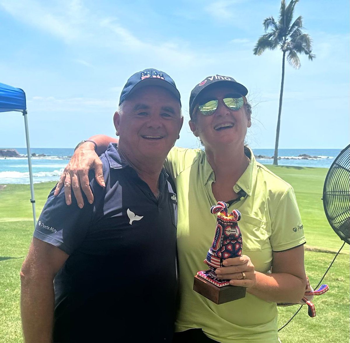 Golf en Punta Mita - Sabine sub Campeona !Vamos