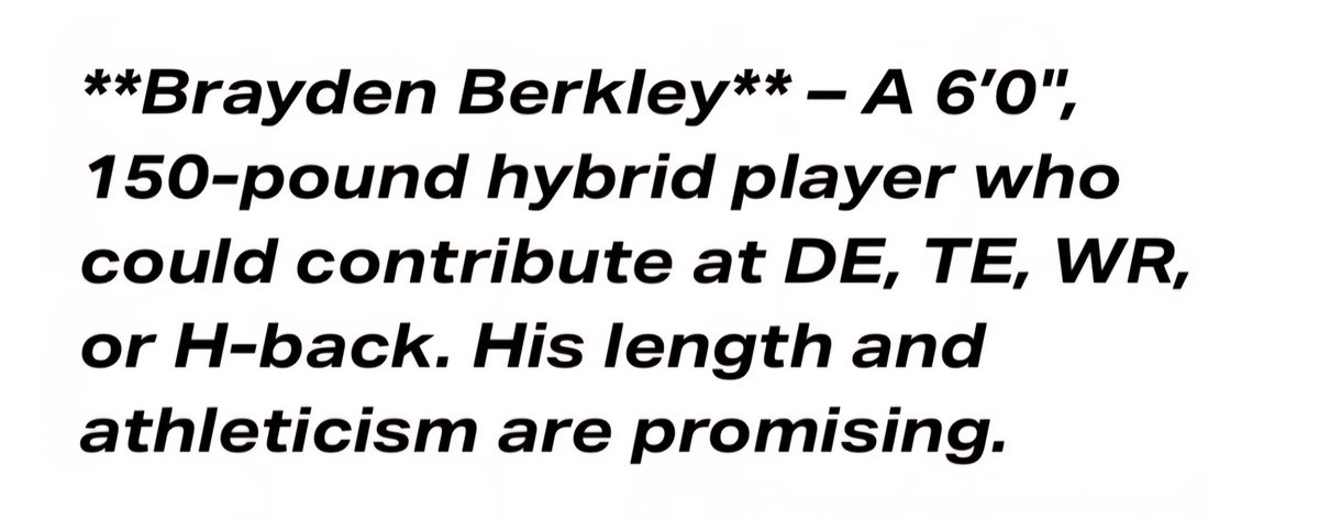 Brayden Berkley (@braydenberkley) on Twitter photo Thank you again <a href="/LoganTillman/">Logan Tuley-Tillman</a> for including me as one of the 2030’s On The Rise, Vol 9
lt2fbaglobal.com/blog/g7bytakwm… Thank you again <a href="/LoganTillman/">Logan Tuley-Tillman</a> for including me as one of the 2030’s On The Rise, Vol 9
lt2fbaglobal.com/blog/g7bytakwm…
