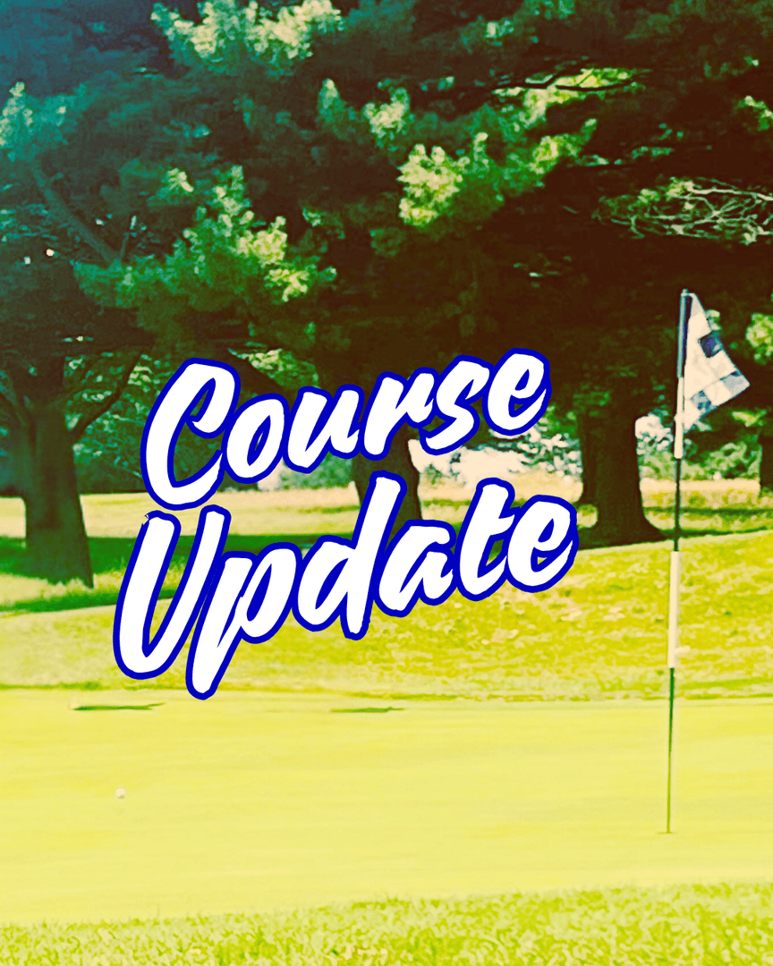 Hello Members! Just a quick heads-up: our golf course will be closed all day and evening on Monday, July 7th, to give the greens some much needed TLC. We appreciate your understanding and look forward to seeing you back on the course. Check your email for more details!