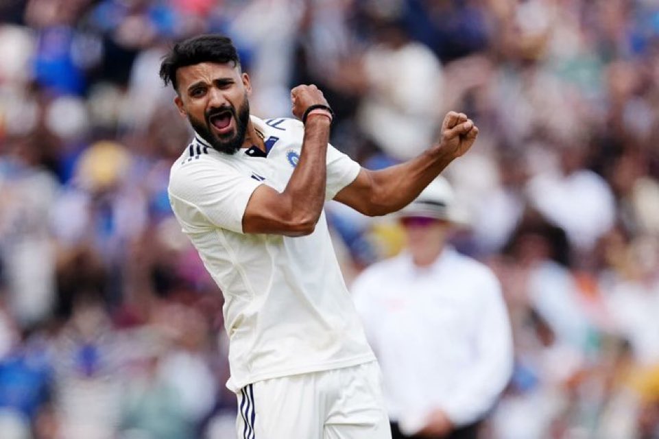 मौके को जो भुनाए, वही खिलाड़ी है👌
शानदार #AkashDeep 
#IndiavsEngland <a href="/ShubmanGill/">Shubman Gill</a>