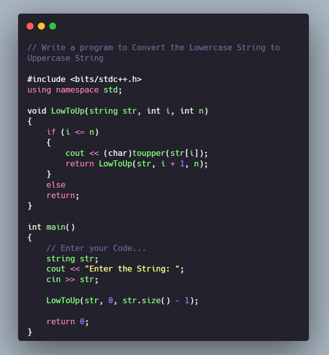 Naman_codes's tweet photo. #Day5 &amp; #Day6 Recap~
1) Focused on recursion in C++ &amp; Practiced on #LeetCode &amp; #GeeksforGeeks: 
-> Reversed a string recursively
-> Converted lowercase to uppercase using recursion
-> Implemented Linear Search &amp; Binary Search recursively

Solved these on LeetCode &amp; GeeksforGeeks https://t.co/sQ5bK4iY58