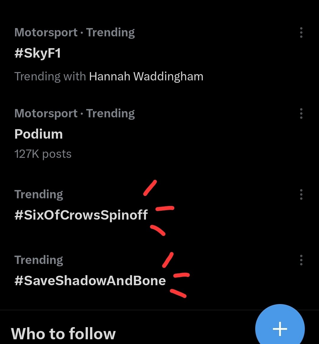 #SaveShadowandBone and #SixOfCrowsSpinoff are trending together!!!

Also, we just learned that #ASOCAS4 won't be the last one! ASOCAS 5 will happen in the future 😁!

Love the Grishaverse fam. I genuinely believe we'll get both shows back with our lovely cast 🥹