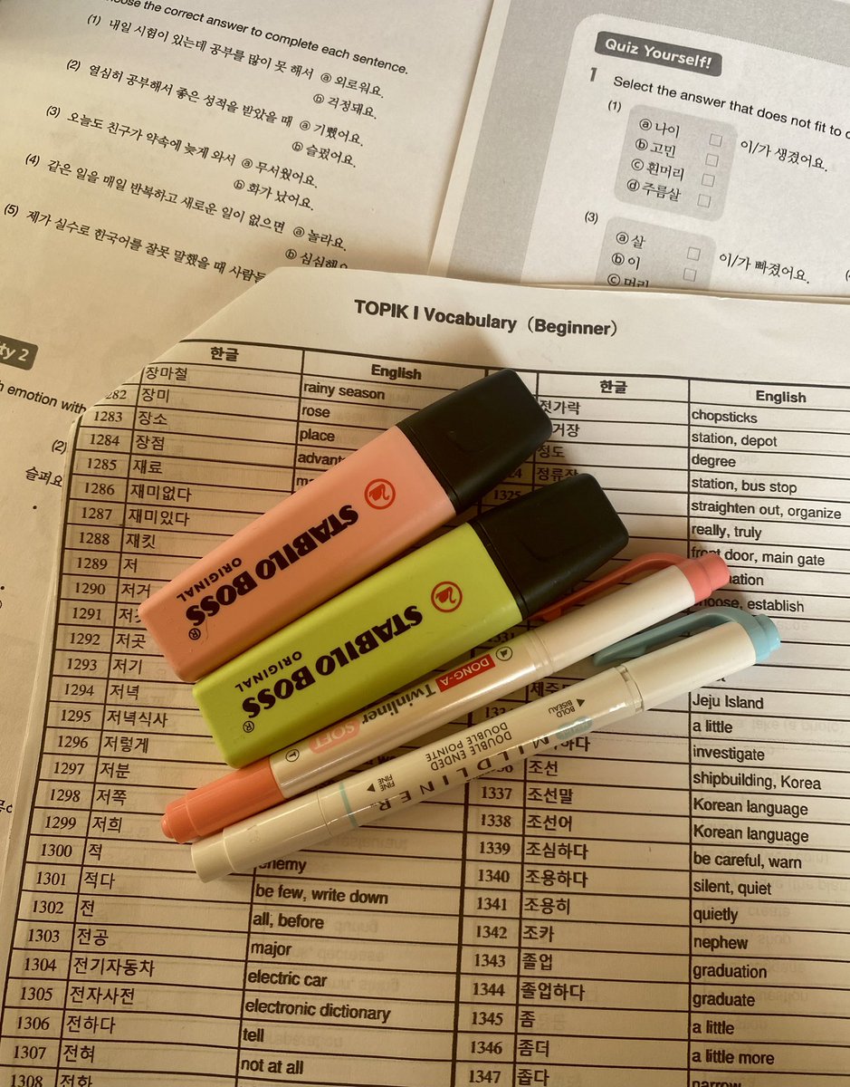 _hamstudy's tweet image. 30/100 🇰🇷
#studytwt #langtwt #100daysoflanguagelearning