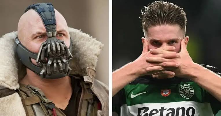 🚨DID YOU KNOW?

Viktor Gyokeres' iconic mask celebration is inspired by Bane's quote "Nobody cared until I put on the mask" from The Dark Knight Rises.

It symbolizes his rise from Coventry City to Europe's elite.
