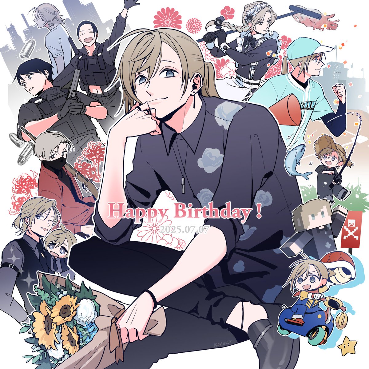 Happy Birthday!　 #かな絵 #叶誕生2025