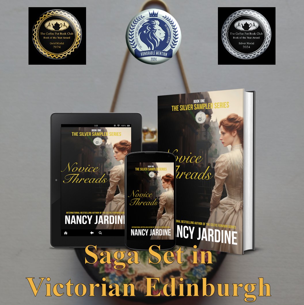"Ultimately, "Novice Threads" is a story about courage, resilience, and change." Historical Fiction Company
#KindleUnlimited #womensfiction #HistoricalFiction  family saga 
mybook.to/NTsss
