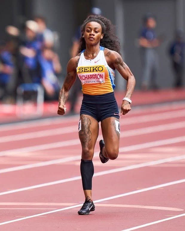 Baby girl I’m riding with you till the wheels fall off ❤️❤️❤️ <a href="/itsshacarri/">Sha’Carri Richardson</a>