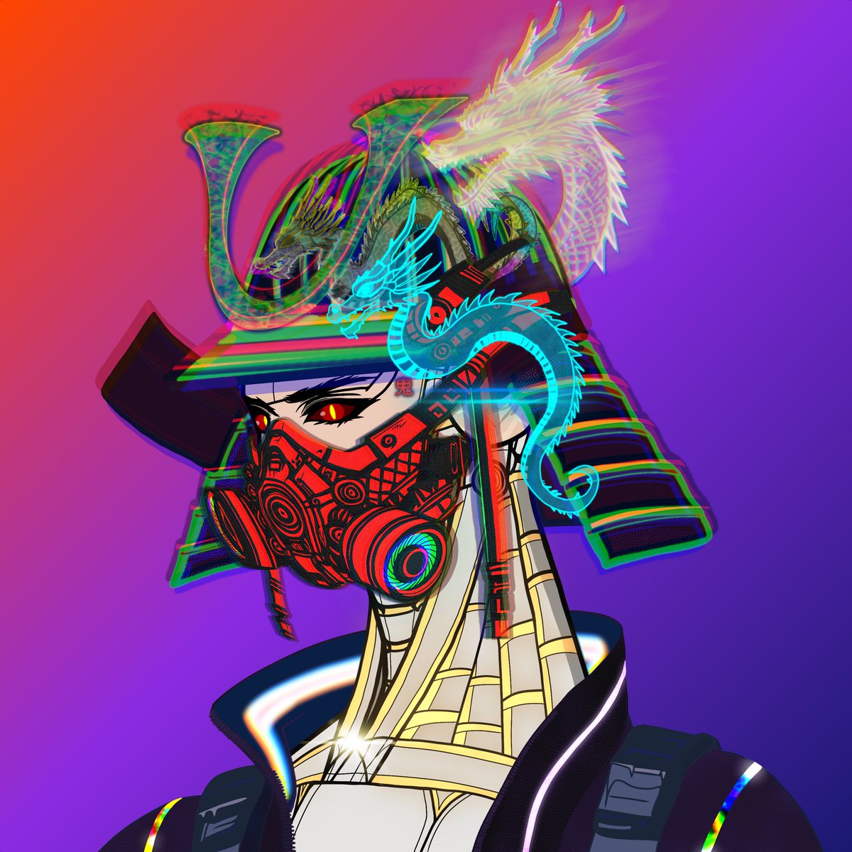 Cyberpunk Samurai NFT tweet media