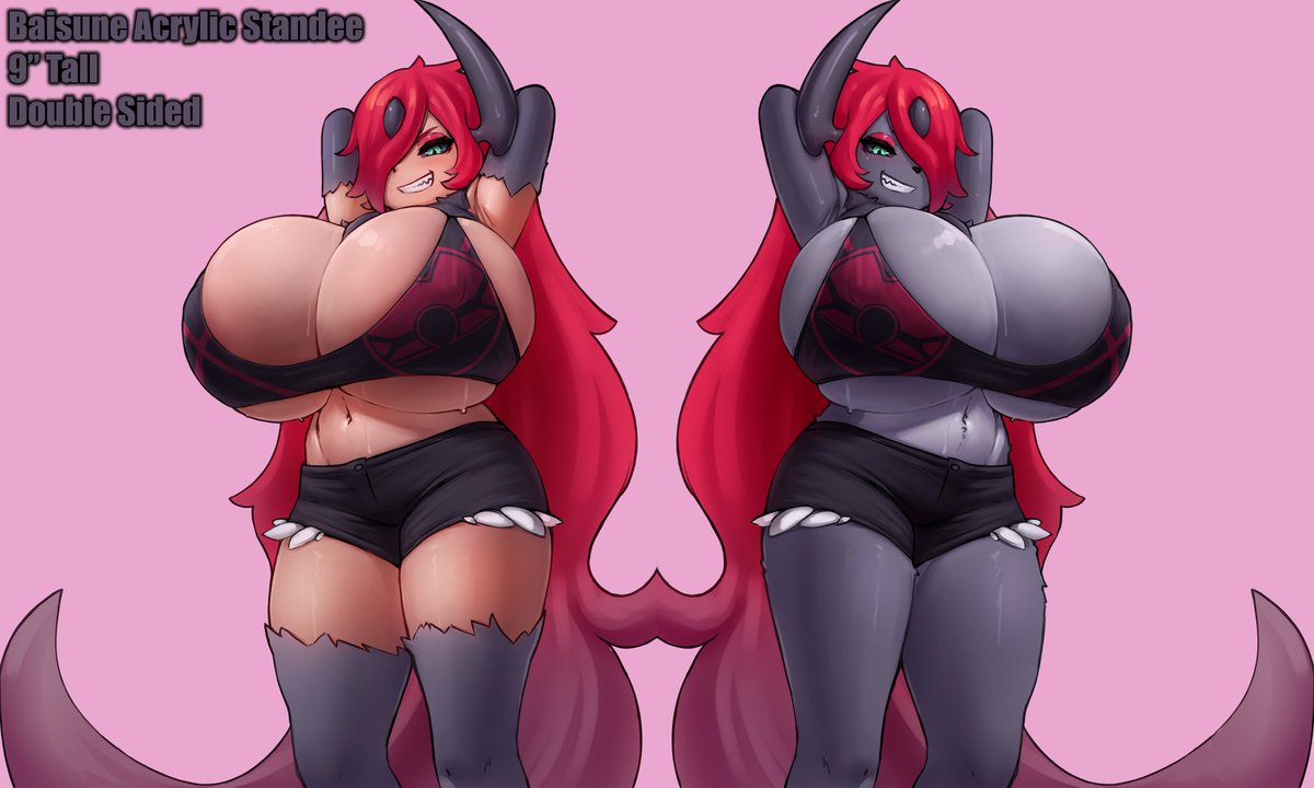 Lewd Perp (@lewdperp) on Twitter photo Next standee order is up
Another Baisune one, this time featuring her art by <a href="/Seraziel/">~SERAZIEL~</a>
Will be double sided so you can show off her anthro or her disguise form.
ko-fi.com/s/0adf2f3336
Orders close on the 20th! Next standee order is up
Another Baisune one, this time featuring her art by <a href="/Seraziel/">~SERAZIEL~</a>
Will be double sided so you can show off her anthro or her disguise form.
ko-fi.com/s/0adf2f3336
Orders close on the 20th!