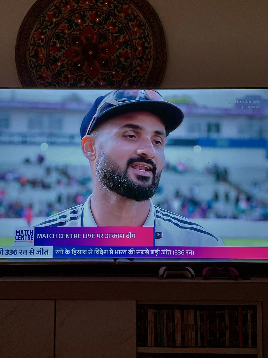 Just experienced a rare live TV moment that shook me. Akashdeep was giving his post match interview and said this bowling spell was for his sister who’s battling cancer. I wasn’t even seriously focusing on the TV, but the way he said it… so full of pain and acceptance. It just