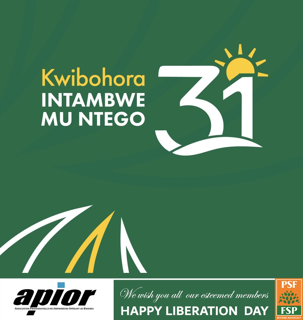 ApiorRwanda's tweet photo. #Kwibohora31 https://t.co/PYaT6lKJ2U