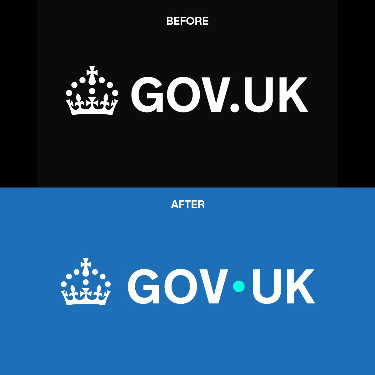 yozdesigner's tweet image. The UK government happily paid a design agency £500K to move the dot between GOV and UK a few pixels in their new logo.

Meanwhile, we’re still fighting for our right to charge for ‘just one more revision.’ 🙃