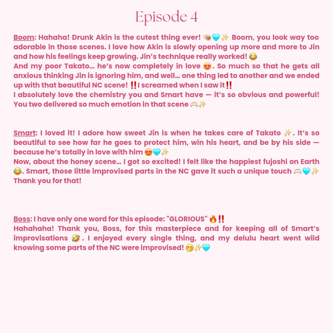 Monse4162315's tweet photo. These two episodes had me smiling at the screen from beginning to end 😍🩵✨️. Thank you for such a beautiful series.

TOPFORM IS SMARTBOOM 
#RewatchTopFormEP3EP4 https://t.co/kNQhE94NLI