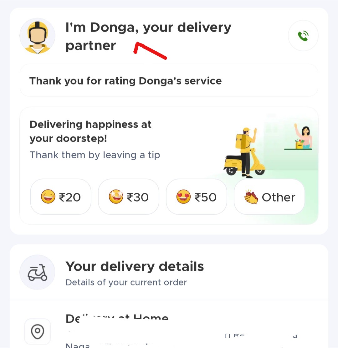 RuthlessItachi's tweet photo. Dongalinchakunda delivery chesinanduku thanks🤣🤣. @letsblinkit 

#Blinkit #delivered #NotEveryDongaIsDonga 
#DongaDelivery https://t.co/mD1qQM3QoN