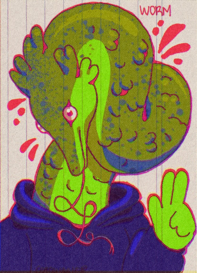 Cordwaner's tweet image. Artfight attack on Microwbird