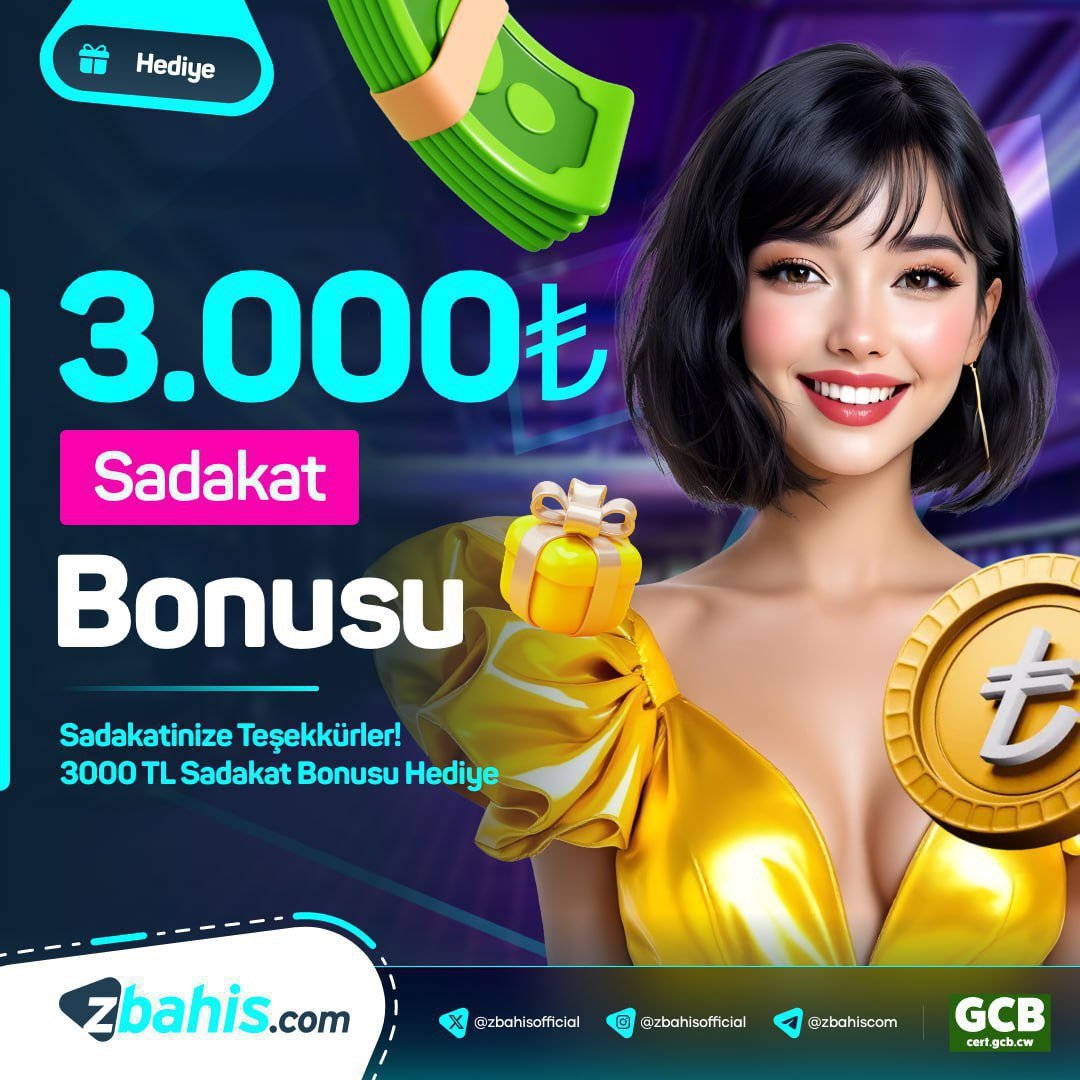 🚨  SADAKAT HER ZAMAN KAZANDIRIR 🚨

🗓 Gün içindeki 4 yatırımınıza dikkat edin, en düşük yatırımınız BONUS olarak hesabınıza yansısın!

🎁 5. YATIRIMINIZ BİZDEN HEDİYE 🎁

💵 Minimum 100₺

💸 Maximum 3000₺

⭐cutt.ly/zbahis⭐