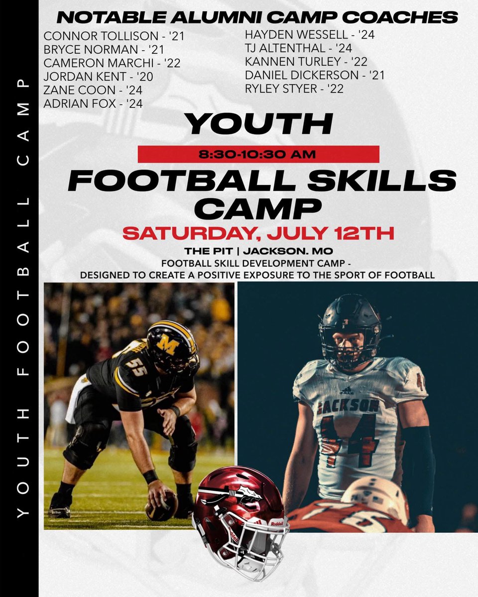 Come have some fun with the best in Southeast Missouri!
🗓️ July 12th 
⏰ 8:30-10:30am
🏟️ The Pit