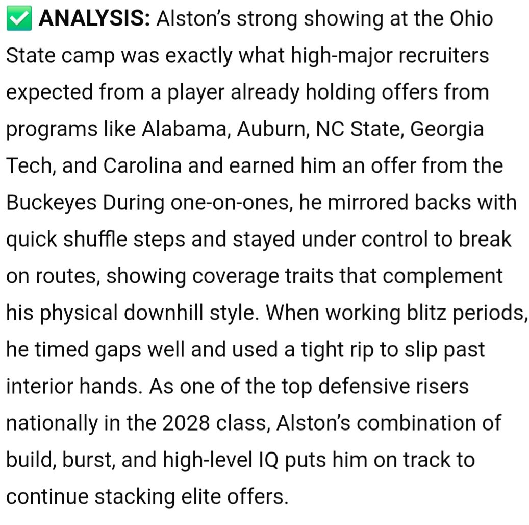 Skylar Alston 2028 LB (@agent_alston1) on Twitter photo Thank you <a href="/sixstarfootball/">Six Star Football | PLUS+</a> for including me in this article <a href="/football_cghsnc/">Gibbons Football</a> <a href="/DrStevenWright/">Steven Wright</a> <a href="/CoachDrew__/">Nick Drew</a> <a href="/BillLiedy/">Bill Liedy</a> <a href="/Mrlockdown_92/">The Island</a> <a href="/playfastspeed/">Scott Emerson</a> <a href="/coachcredle4/">Coach Phil Credle</a> Thank you <a href="/sixstarfootball/">Six Star Football | PLUS+</a> for including me in this article <a href="/football_cghsnc/">Gibbons Football</a> <a href="/DrStevenWright/">Steven Wright</a> <a href="/CoachDrew__/">Nick Drew</a> <a href="/BillLiedy/">Bill Liedy</a> <a href="/Mrlockdown_92/">The Island</a> <a href="/playfastspeed/">Scott Emerson</a> <a href="/coachcredle4/">Coach Phil Credle</a>