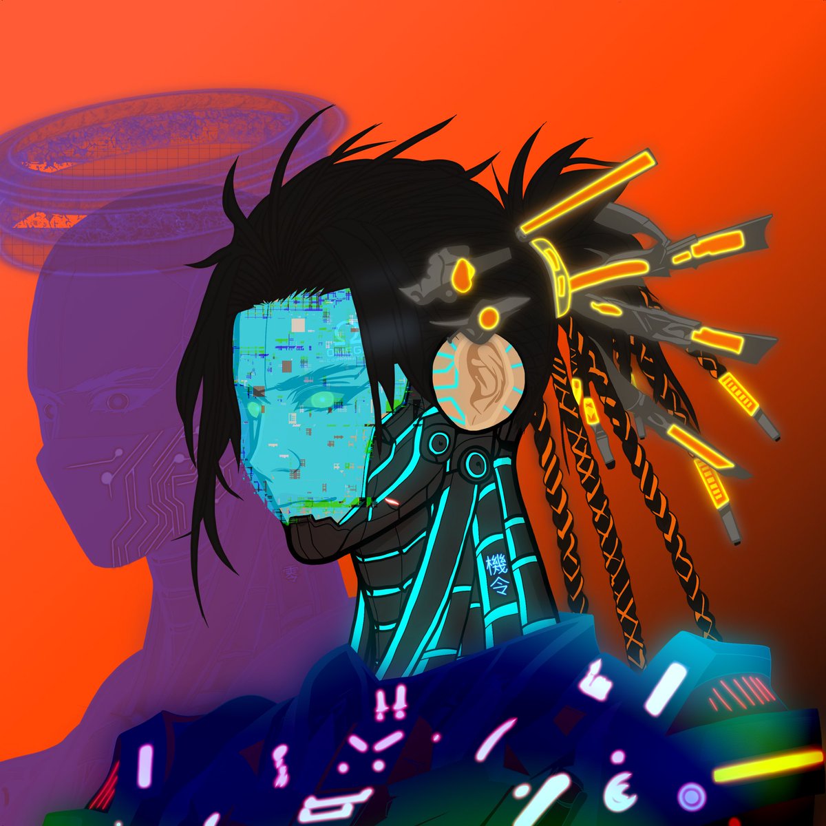 Cyberpunk Samurai NFT tweet media