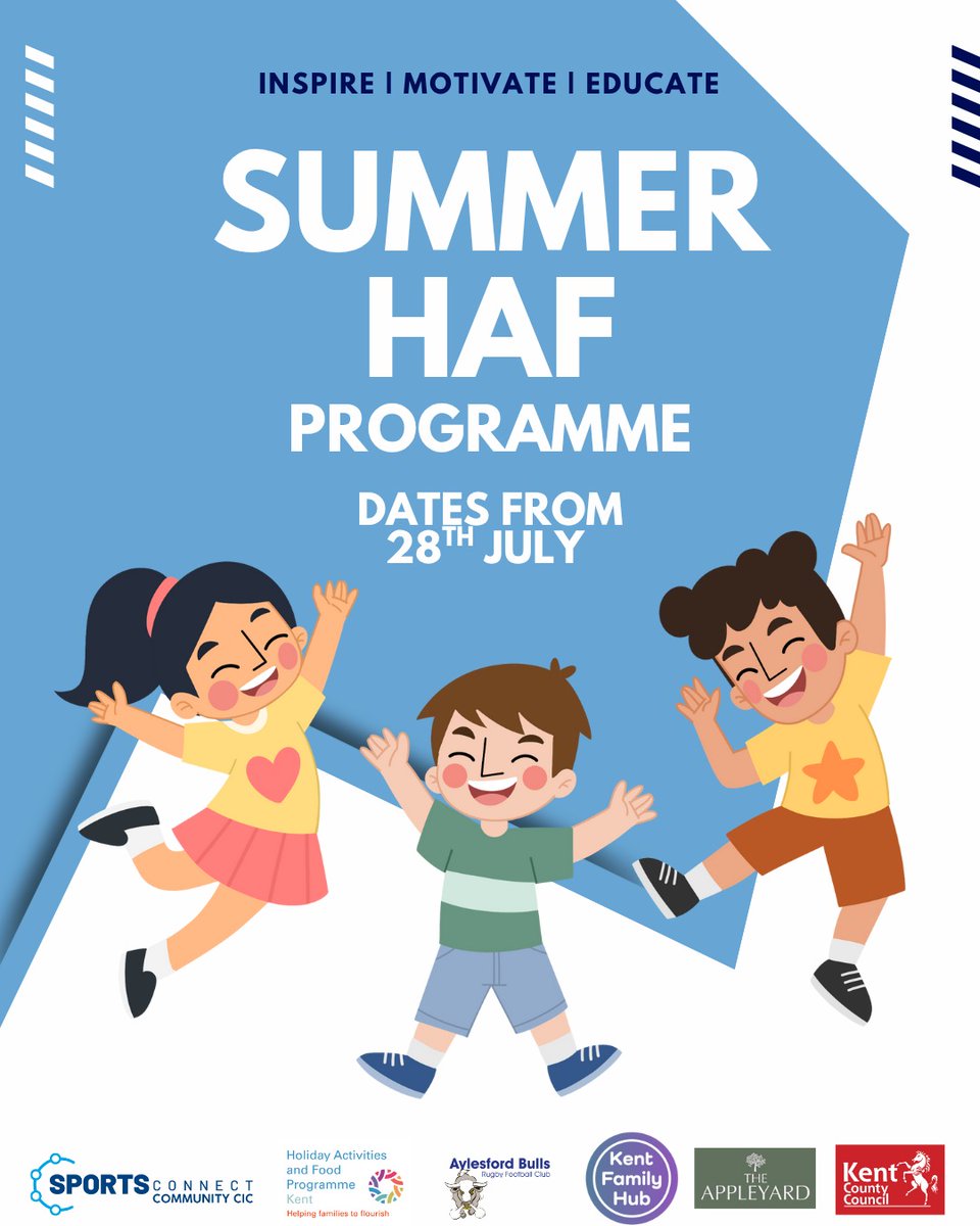 sportsconnectUK's tweet photo. 🎉 HAF is Back for Summer!
We’re excited to announce the return of our Holiday Activities and Food (HAF) Programme for children aged 5-16!
We have limited paid spaces available please book by clicking here: https://t.co/0HpS3HcyIu
#HAFProgramme #SummerHAF https://t.co/2qIQQChOKB