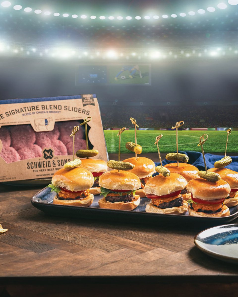 Tailgating isn’t just for football. It’s for any sport, especially when it tastes this good. Celebrate the last week of the FIFA Club World Cup with a goal-worthy tailgate. 
#tailgate #soccer #sports #tailgatefood #FIFA #FIFAWorldCup #goal #sliders #burger #schweidandsons