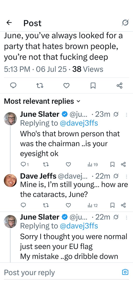 EU flag shaggers  they're like a breed of unnecessary animals