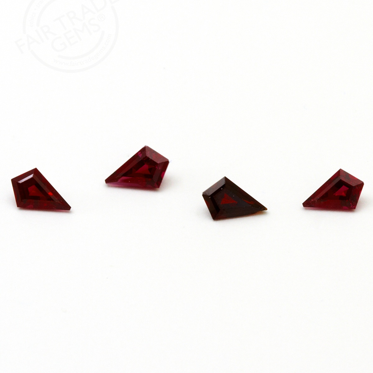 Anthill Garnet from the Navajo Reservation in Arizona is one of our all-time favorites—and not just for its fiery red color. These 5x3mm kite cuts glow with rich red hues and come with one of the most unique sourcing stories out there.