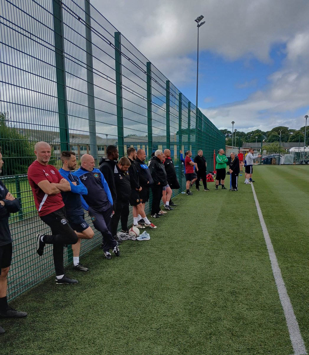 Colin Staples (@asccstaples) on Twitter photo Quality day with <a href="/PremierWales/">The Macron West Wales Premier League</a> club coaches & <a href="/LlanelliReds/">Llanelli Town AFC</a> Academy players. 1st Senior Coaches Day organised by WWFA. Great group of coaches & players, with star guest coach Matthew (Bish) Bishop supported by Terry Boyle & Damien McArdle. Positive & rewarding ⚽️👏👍Thanks all Quality day with <a href="/PremierWales/">The Macron West Wales Premier League</a> club coaches & <a href="/LlanelliReds/">Llanelli Town AFC</a> Academy players. 1st Senior Coaches Day organised by WWFA. Great group of coaches & players, with star guest coach Matthew (Bish) Bishop supported by Terry Boyle & Damien McArdle. Positive & rewarding ⚽️👏👍Thanks all