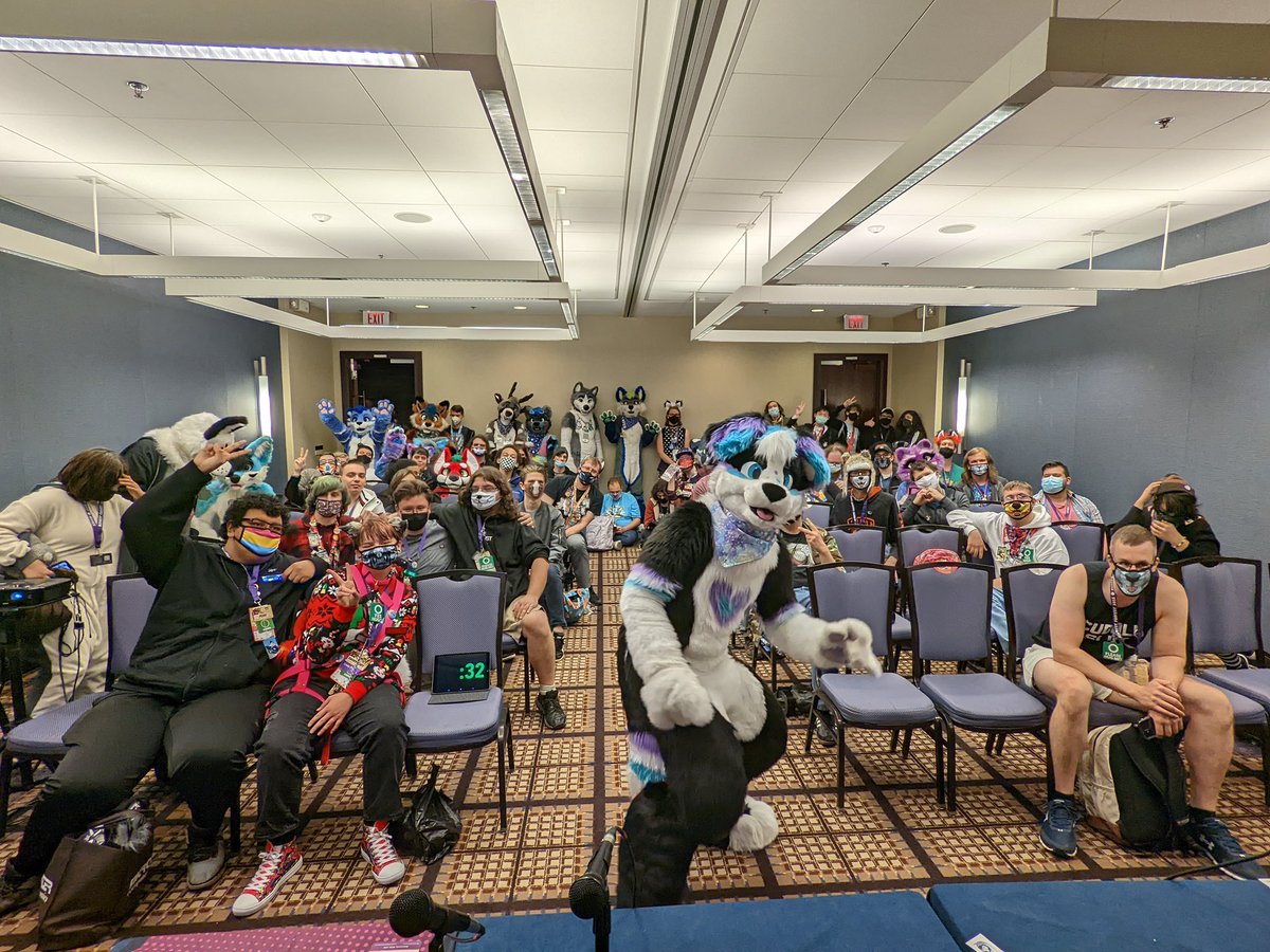 HEY! If you’re at AC, you should totally come to my panel:

The Hope Panel - 3p Sunday, DLCC 317 

Kick PCD in the PANTS…and start a new adventure with us! 😃💜💙 #anthrocon2025