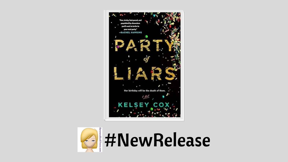Karen Baroness and Jen (@baronessbt1) on Twitter photo Hello! Here’s a new young adult psychological thriller called PARTY OF LIARS by <a href="/kelseycoxwriter/">Kelsey Cox</a>. It is available now.
#youngadultpsychologicalthriller #book #newrelease #books #booklover #newbooks #reading #read #readers #bookworms #booknerds #bookaholic Hello! Here’s a new young adult psychological thriller called PARTY OF LIARS by <a href="/kelseycoxwriter/">Kelsey Cox</a>. It is available now.
#youngadultpsychologicalthriller #book #newrelease #books #booklover #newbooks #reading #read #readers #bookworms #booknerds #bookaholic