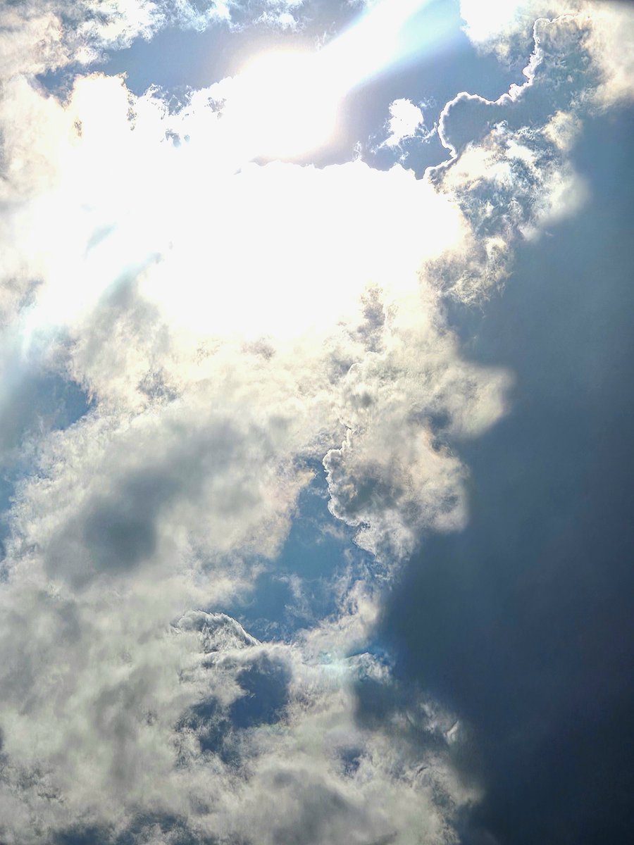 the heavens opened indeed