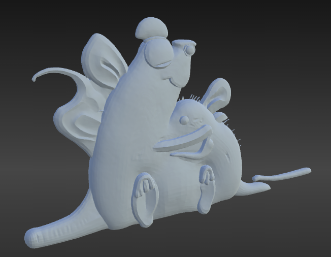 Menshguy's tweet photo. The difference between uploading the drawing directly to the ai modeling tool versus this pipeline is pretty extraordinary. https://t.co/k0Y8nFWfGS