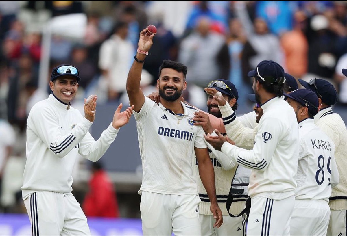 harbhajan_singh's tweet image. INDIA REGISTERED THEIR BIGGEST EVER TEST WIN AWAY FROM HOME UNDER @ShubmanGill @BCCI WELL PLAYED TEAM INDIA ❤️🏏🧿 WELL BOWLED #AkashDeep