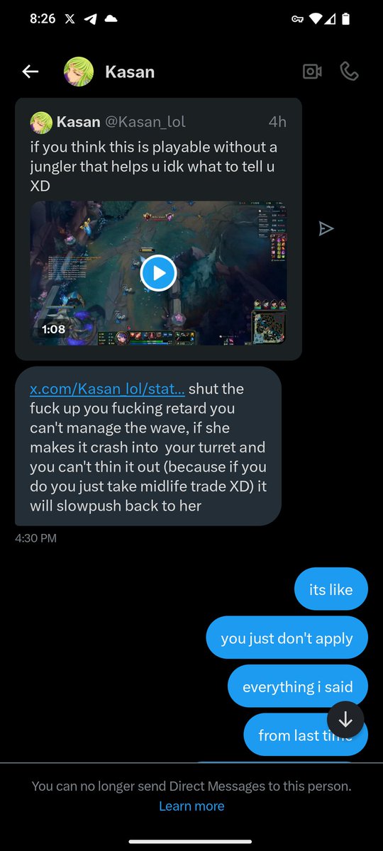 zedster_'s tweet image. wow i wonder why you are having such a life
amazing job randomly insulting ppl and blocking ppl who have never done the same to u
i hate that im saying this or thinking this but sometimes the world is better without certain ppl in it