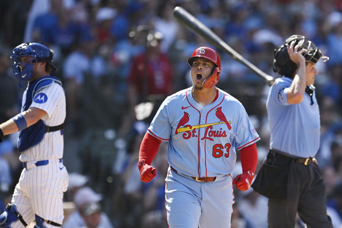 Cardinals Stats And Facts (@stl_stats_facts) on Twitter photo Yohel Pozo during "late and close" situations (7th inn. or later and within 1 run):
15 PAs  .643/.600/.929/1.529
0 strikeouts,  9 RBIs
Look up the definition of clutch and a picture of this man shows up 🔥 Yohel Pozo during "late and close" situations (7th inn. or later and within 1 run):
15 PAs  .643/.600/.929/1.529
0 strikeouts,  9 RBIs
Look up the definition of clutch and a picture of this man shows up 🔥