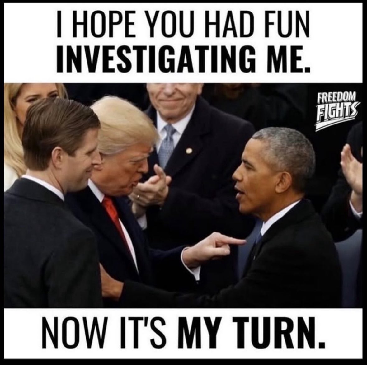 its_The_Dr's tweet image. After all that Obama did and Biden, I couldn’t blame Trump if he does, could you?