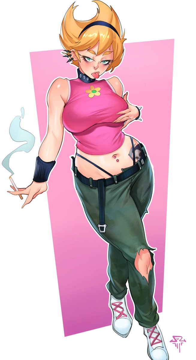Takoshi_nsfw's tweet photo. Punk Mandy done!! based on @LabSlider amazing design! https://t.co/W7T64K8l0b