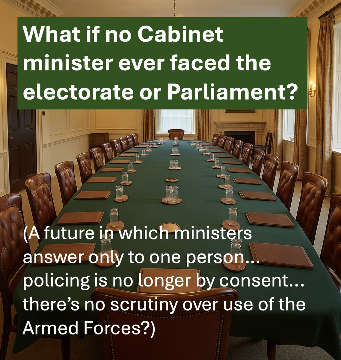 _HenryBolton's tweet image. Appointing ministers from outside Parliament would seriously undermine our democratic foundations. In my latest Substack I explain how, and why it's so serious.
Read: "The Risk of Appointing Unelected Ministers..." #UKPolitics #Parliament #Leadership open.substack.com/pub/henrybolto…