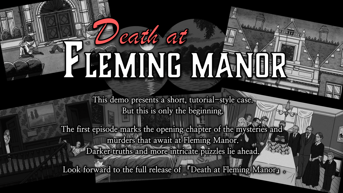 Fleming_Manor's tweet image. We’re working on a playable demo for Death at Fleming Manor — a short tutorial-style case that gives you a taste of the investigation ahead.
It’s almost ready.
Wishlist now and stay tuned. 
#IndieGame #DetectiveGame #ForensicMystery #IndieDev