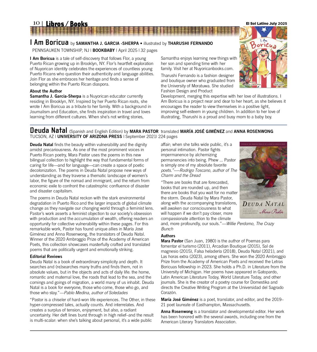manuelfrau's tweet photo. El Sol Latino
( July / Julio 2025) e-edition
pages 9-12 https://t.co/mL5QQDWUzY