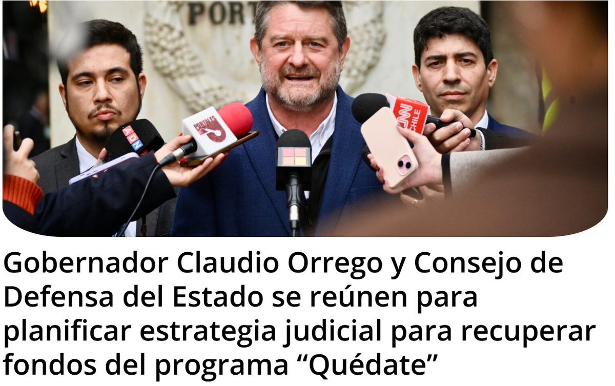 Ivan Poduje (@ipoduje) on Twitter photo El <a href="/CDE_CHILE/">Consejo de Defensa del Estado</a> "planifica" acciones con Orrego en vez de perseguir las eventuales irregularidades que cometió el gobernador.
El mundo al revés...
gobiernosantiago.cl/tag/consejo-de… El <a href="/CDE_CHILE/">Consejo de Defensa del Estado</a> "planifica" acciones con Orrego en vez de perseguir las eventuales irregularidades que cometió el gobernador.
El mundo al revés...
gobiernosantiago.cl/tag/consejo-de…