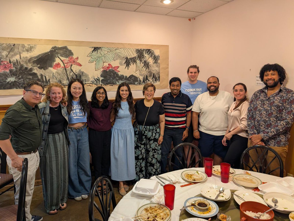 UNCHemeOnc's tweet image. 🎉 Please join us in welcoming our incredible new fellows! After a week of orientation, dinners, and getting to know one another, they officially start tomorrow. We’re so excited for all they’ll bring to our program and our patients. Let’s go! 💪🏽🩵
@UNC_SOM @UNC_Health_Care