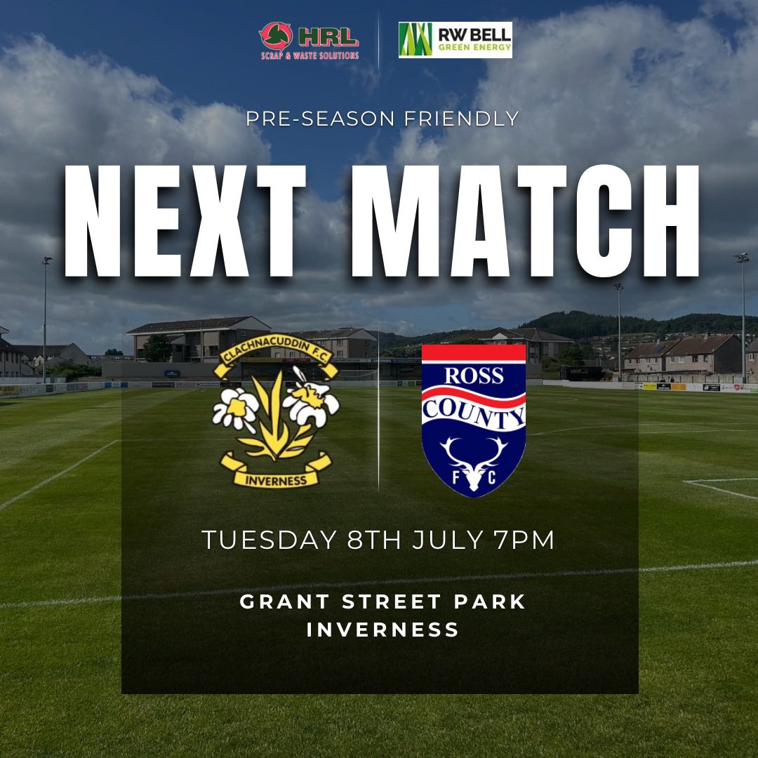 Inverness Clachnacuddin FC (@clachfc) on Twitter photo ๐๐๐๐ ๐๐๐๐๐
We are back to Grant Street on Tuesday as we face <a href="/RossCounty/">Ross County FC</a>
๐ก Grant Street
โฐ 7PM
๐ท Adults ยฃ10 // Concessions ยฃ5
๐ง Under 14s free
๐ณ Card payments available
๐๏ธ You can purchase your tickets in advance via fanbase โก๏ธ app.fanbaseclub.com/Fan/Tickets/Seโฆ ๐๐๐๐ ๐๐๐๐๐
We are back to Grant Street on Tuesday as we face <a href="/RossCounty/">Ross County FC</a>
๐ก Grant Street
โฐ 7PM
๐ท Adults ยฃ10 // Concessions ยฃ5
๐ง Under 14s free
๐ณ Card payments available
๐๏ธ You can purchase your tickets in advance via fanbase โก๏ธ app.fanbaseclub.com/Fan/Tickets/Seโฆ